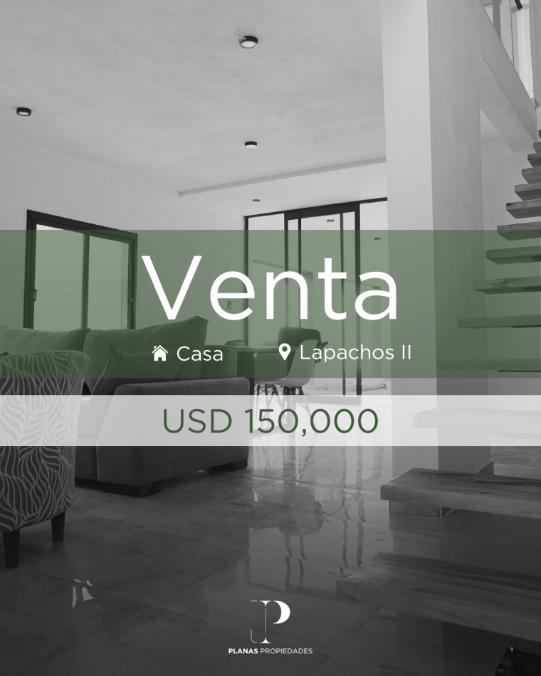EN VENTA: CASA A ESTRENAR EN BARRIO LAPACHOS II PARACAO
