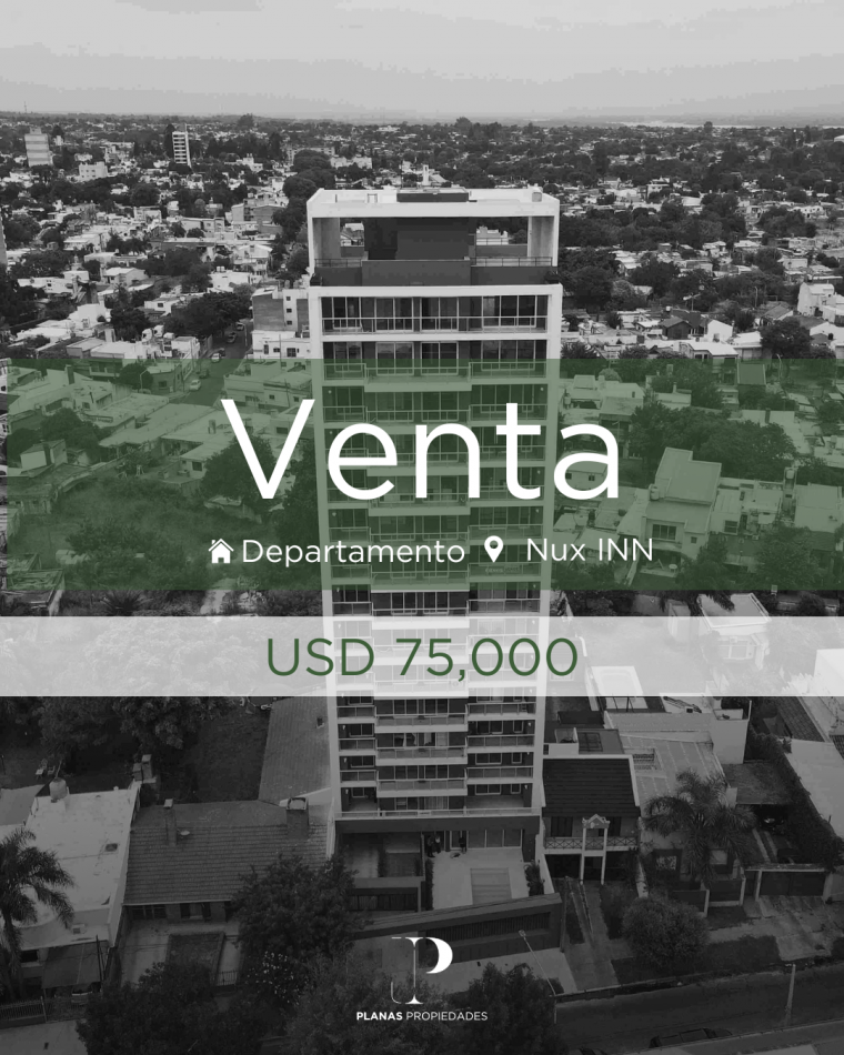 SE VENDE DEPARTAMENTO PREMIUM UN DORMITORIO ZONA PARQUE