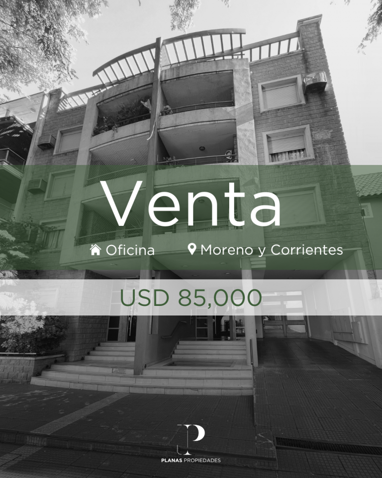EN VENTA MODERNA OFICINA EN ZONA PARQUE URQUIZA