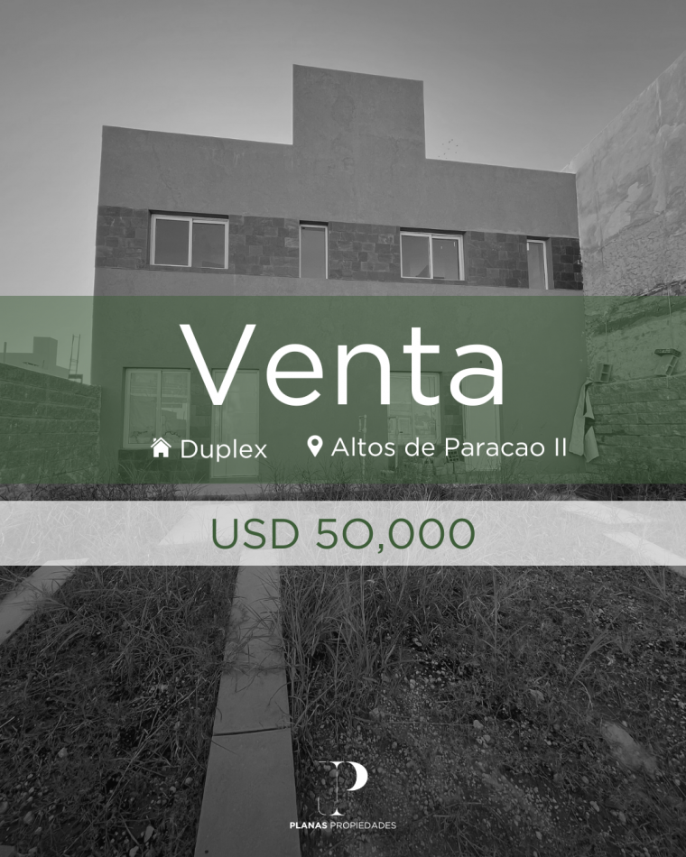 EN VENTA DUPLEX A ESTRENAR EN BARRIO PARACAO