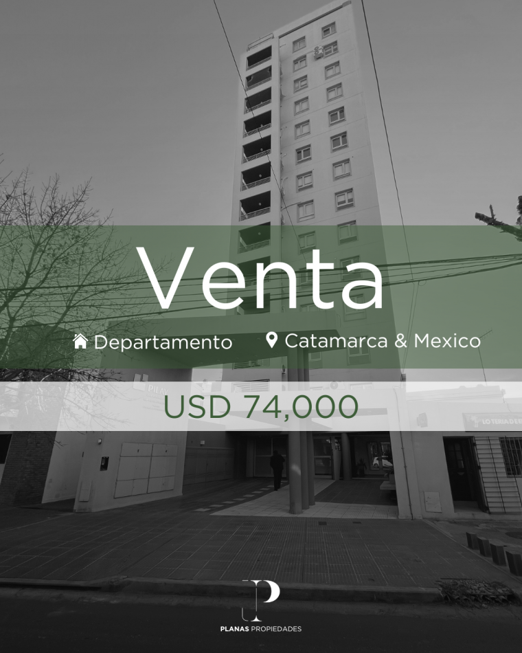 EN VENTA DEPARTAMENTO UN DORMITORIO ZONA PARQUE