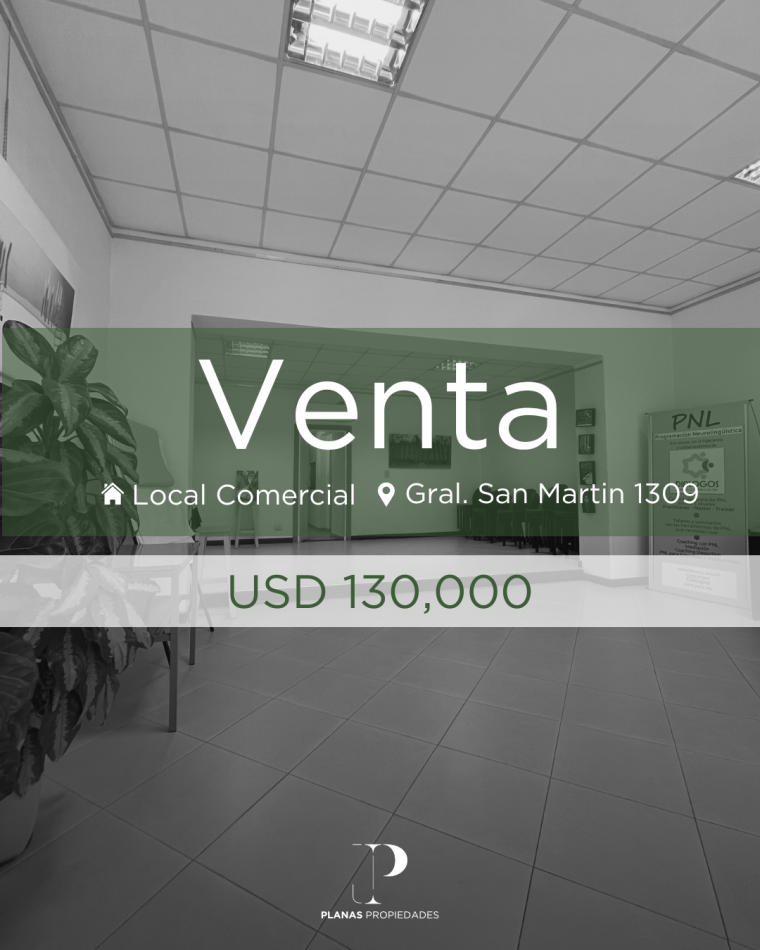 EN VENTA LOCAL COMERCIAL ZONA CENTRO