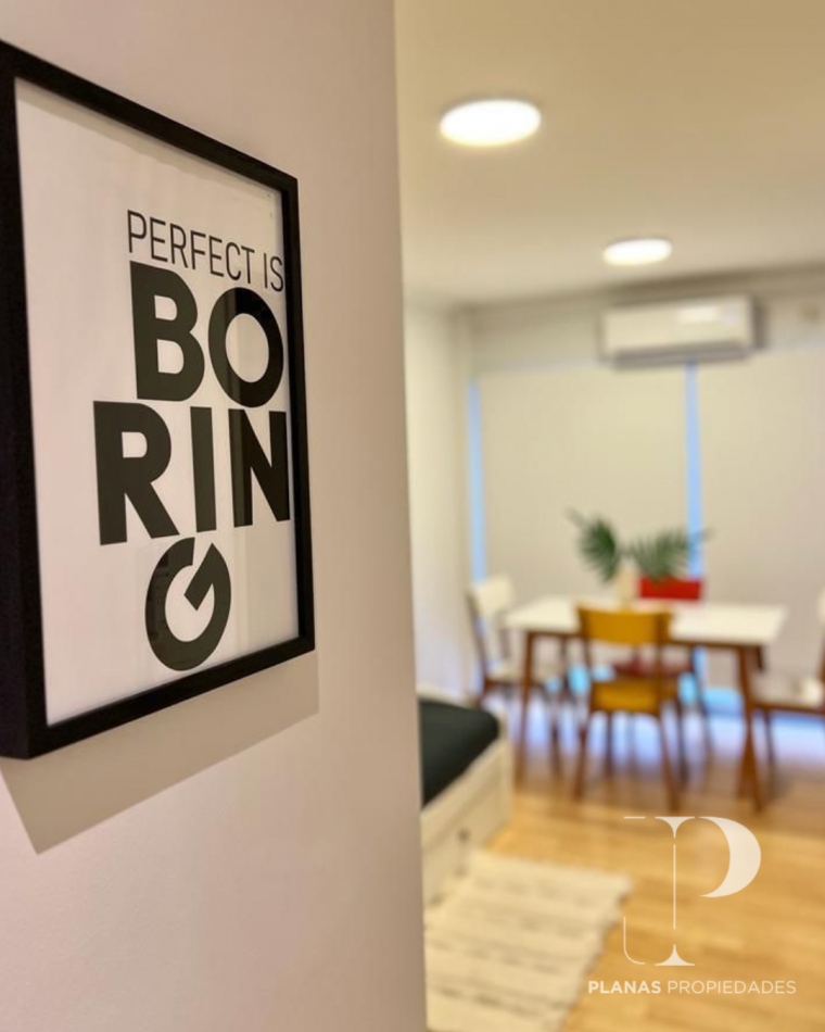 SE ALQUILA DEPARTAMENTO 1 DORMITORIO AMOBLADO ZONA PARQUE - 1o Piso