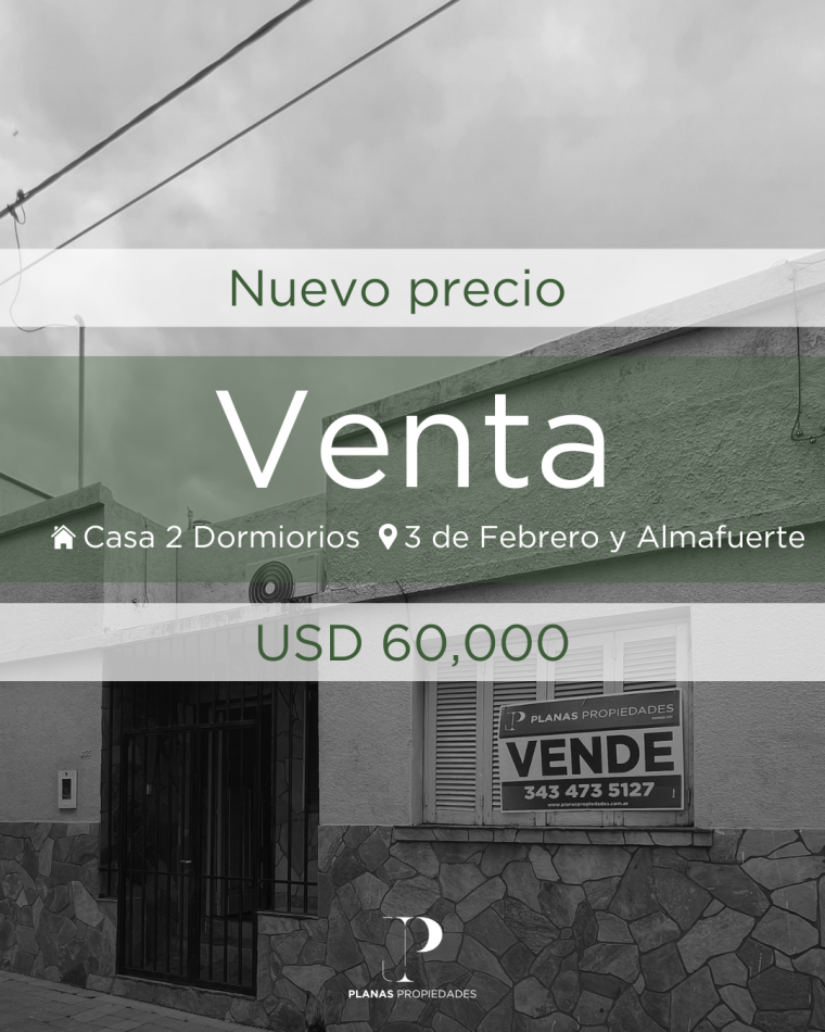 SE VENDE CASA - ZONA SANTA TERESITA