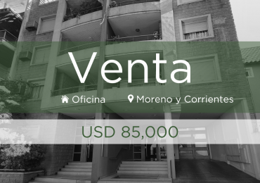 EN VENTA MODERNA OFICINA EN ZONA PARQUE URQUIZA
