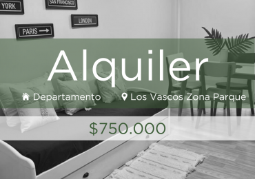 SE ALQUILA DEPARTAMENTO 1 DORMITORIO AMOBLADO ZONA PARQUE - 1o Piso