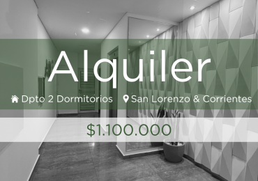 SE ALQUILA DEPARTAMENTO ZONA PARQUE |CALIDAD PREMIUM |VISTA AL RIO