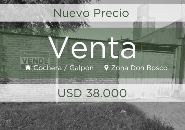 OPORTUNIDAD DE INVERSION - VENTA DE COCHERA / GALPON